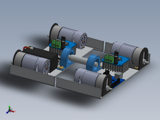 玩具车底盘设计sw