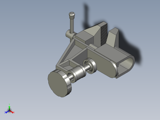 便携式桌面台虎钳