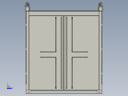 集装箱左视缩略图