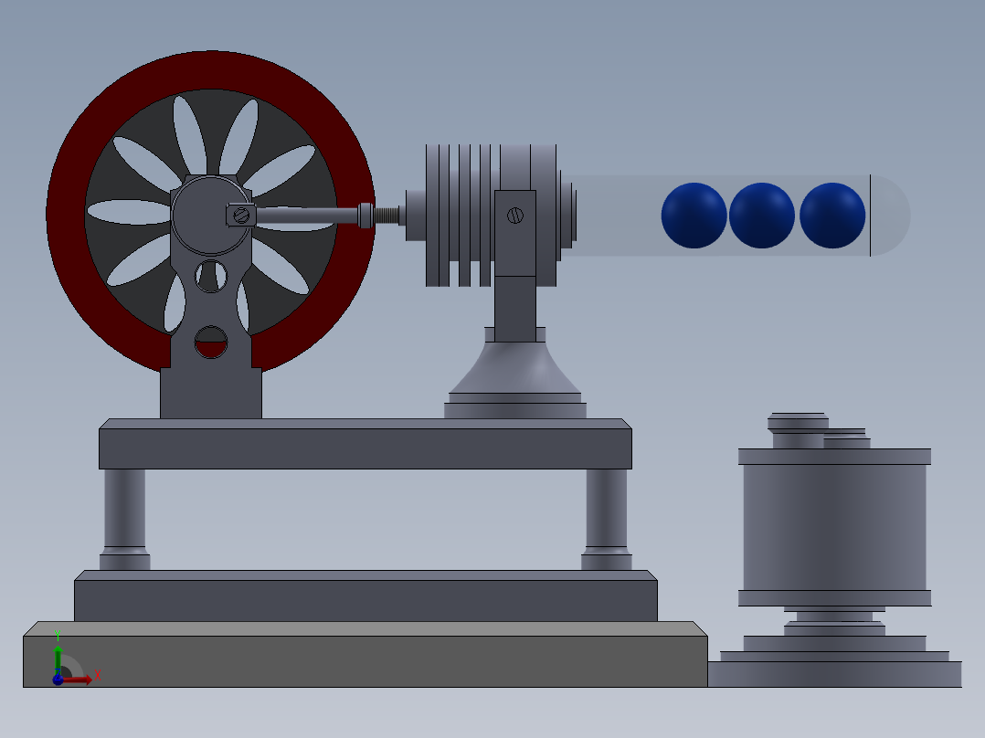 发动机 (52)前视图
