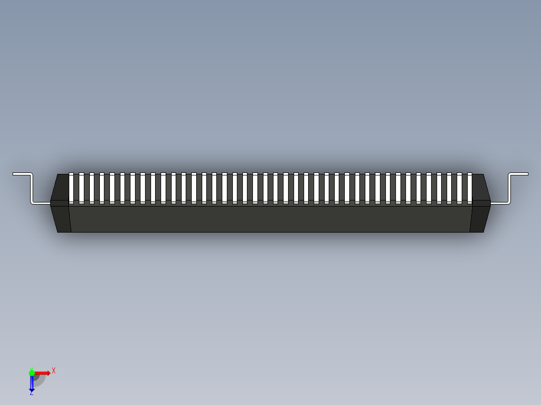 元器件3D封装QFP160_FPT-160P-M04166俯视图