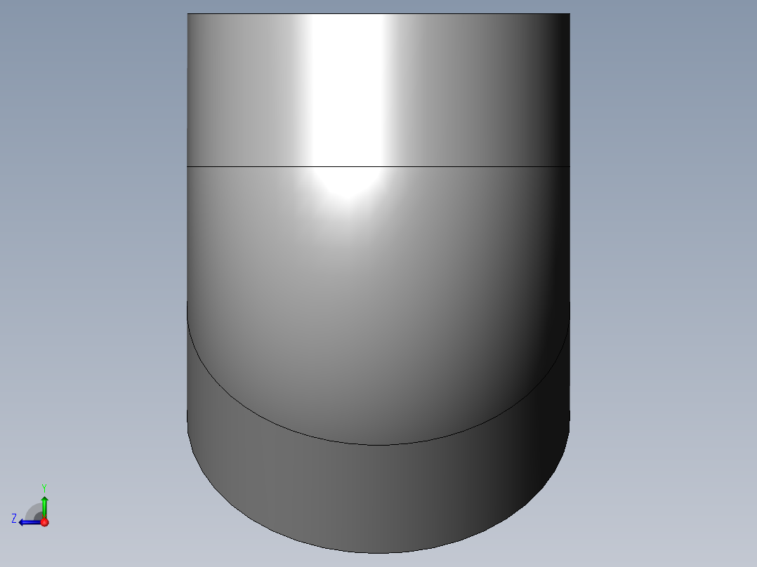PVC管件-4in_45deg_Elbow后视图