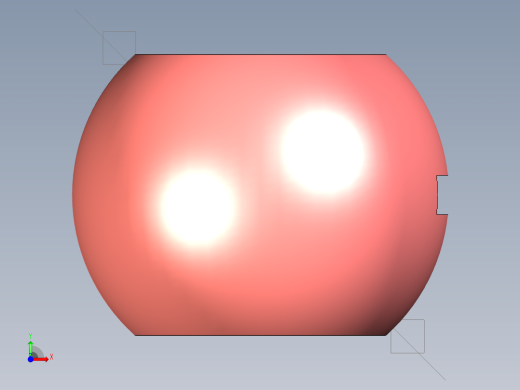 管道手动球阀-水管开关阀-手动阀门User Library-MD52C150DN100-2_MD52DN100.BP前视缩略图