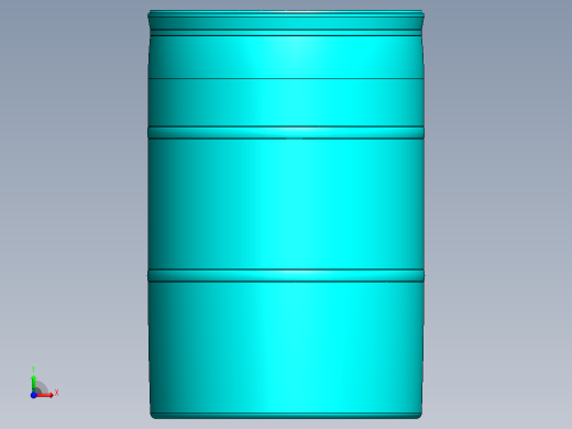 塑料桶前视缩略图
