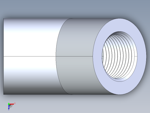 CPVC管件09-Sch80_45Elbow_FPTxFPT_9819-003 _0.375in俯视缩略图