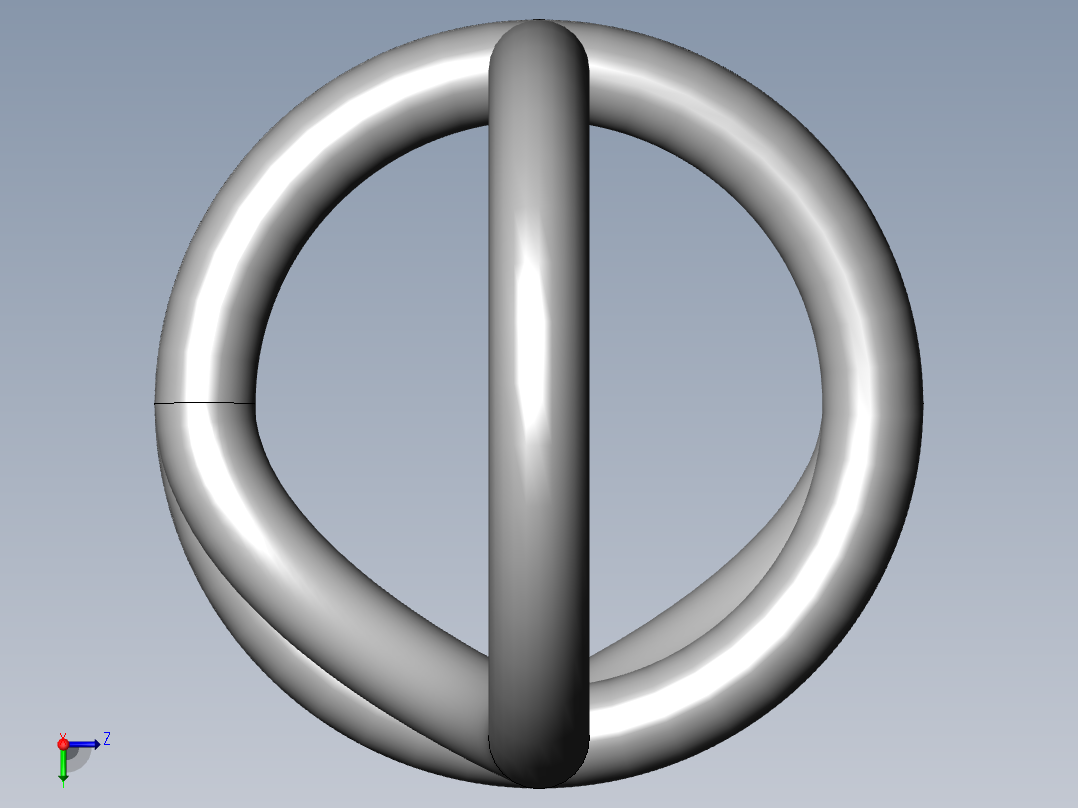 异形弹簧-96605K320_GALV SPRING-TEMPERED STL EXTENSION SPRING右视图