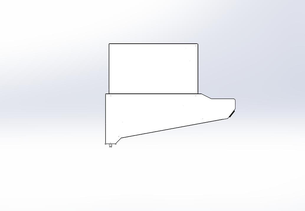 静电一体机烟罩--三代机（sw21可编辑+cad）