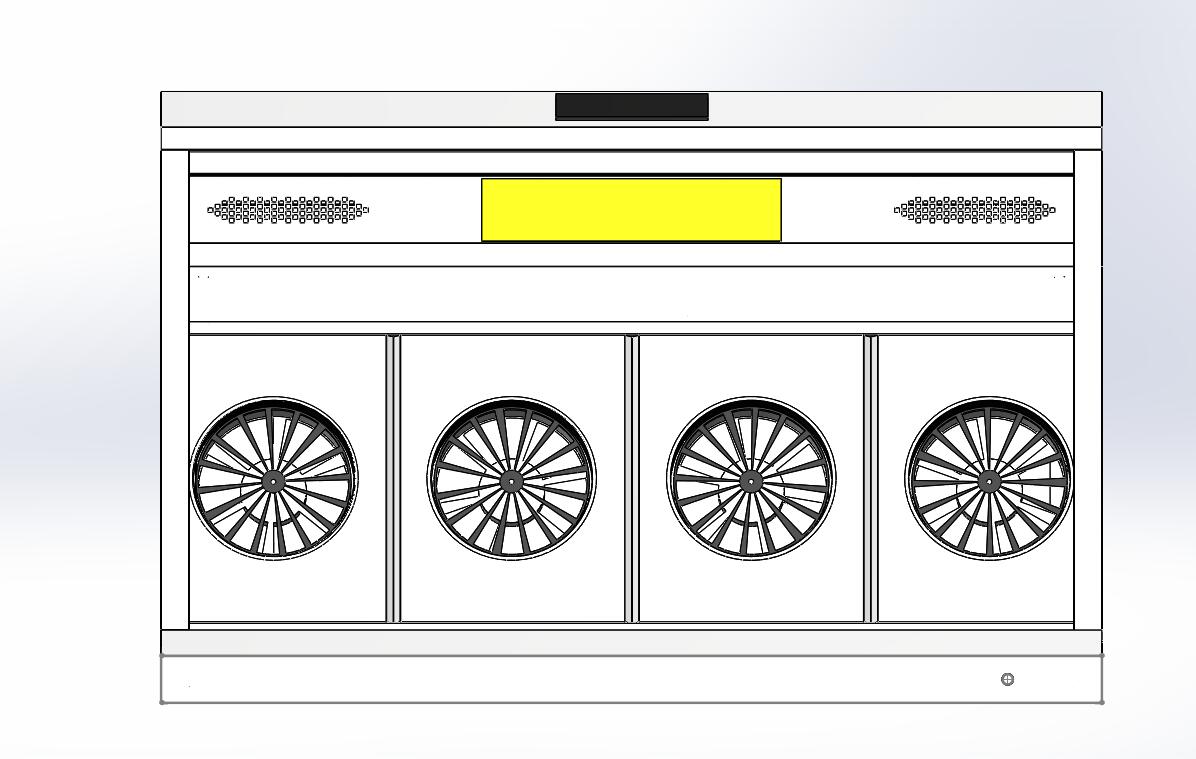 静电一体机烟罩--三代机（sw21可编辑+cad）