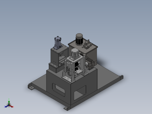 铅酸蓄电池铅带切带机sw20可编辑正等轴测缩略图