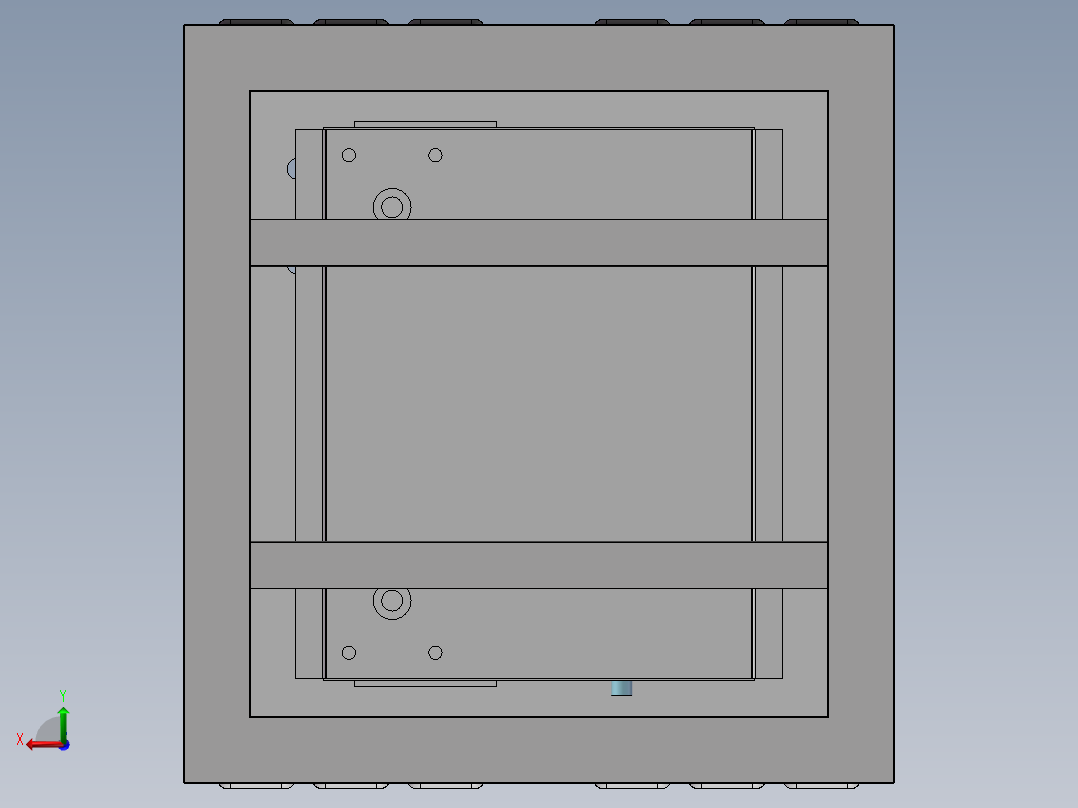 电控柜、冷干机机柜后视图