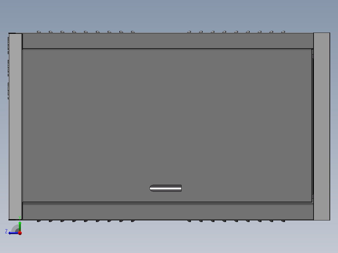 电控柜、冷干机机柜右视图