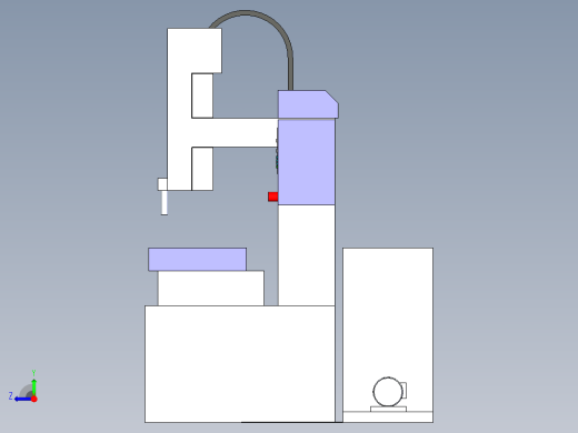 B2004239-线切割电火花加工机右视缩略图
