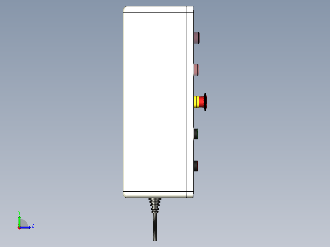 B3003503-立式1.8立方米电动进料搅拌机左视图