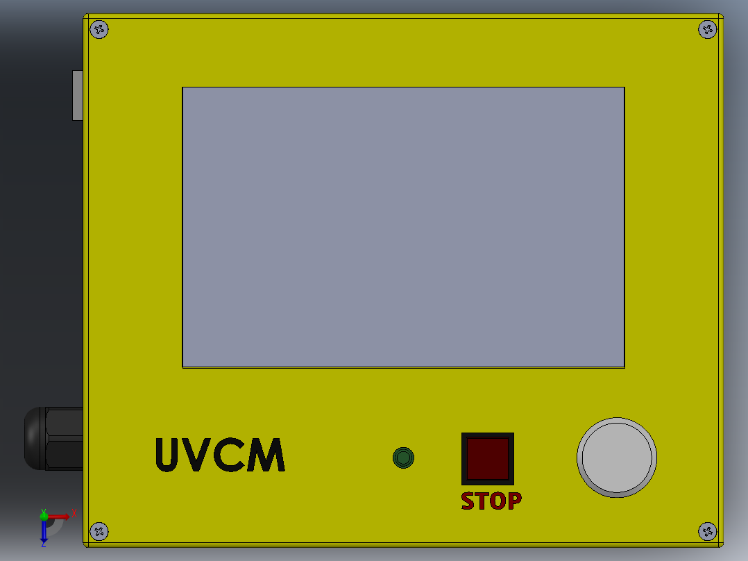A3004269-通用呼吸机控制模块俯视图