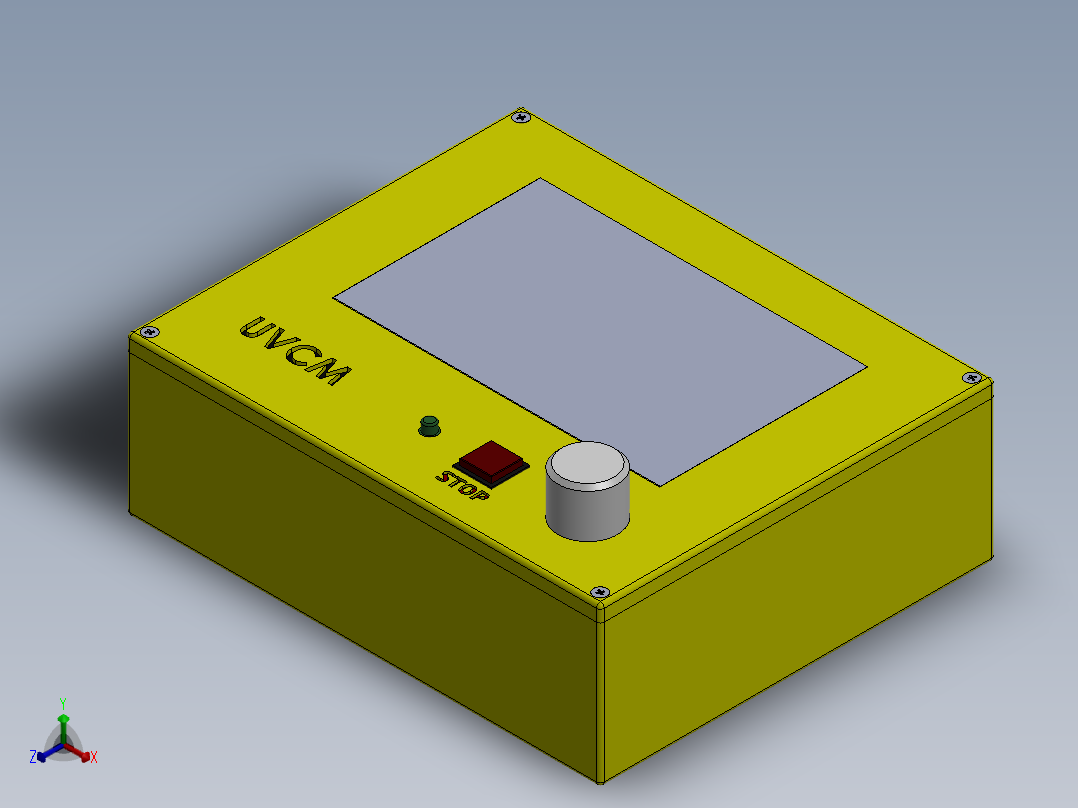 A3004269-通用呼吸机控制模块正等轴测图