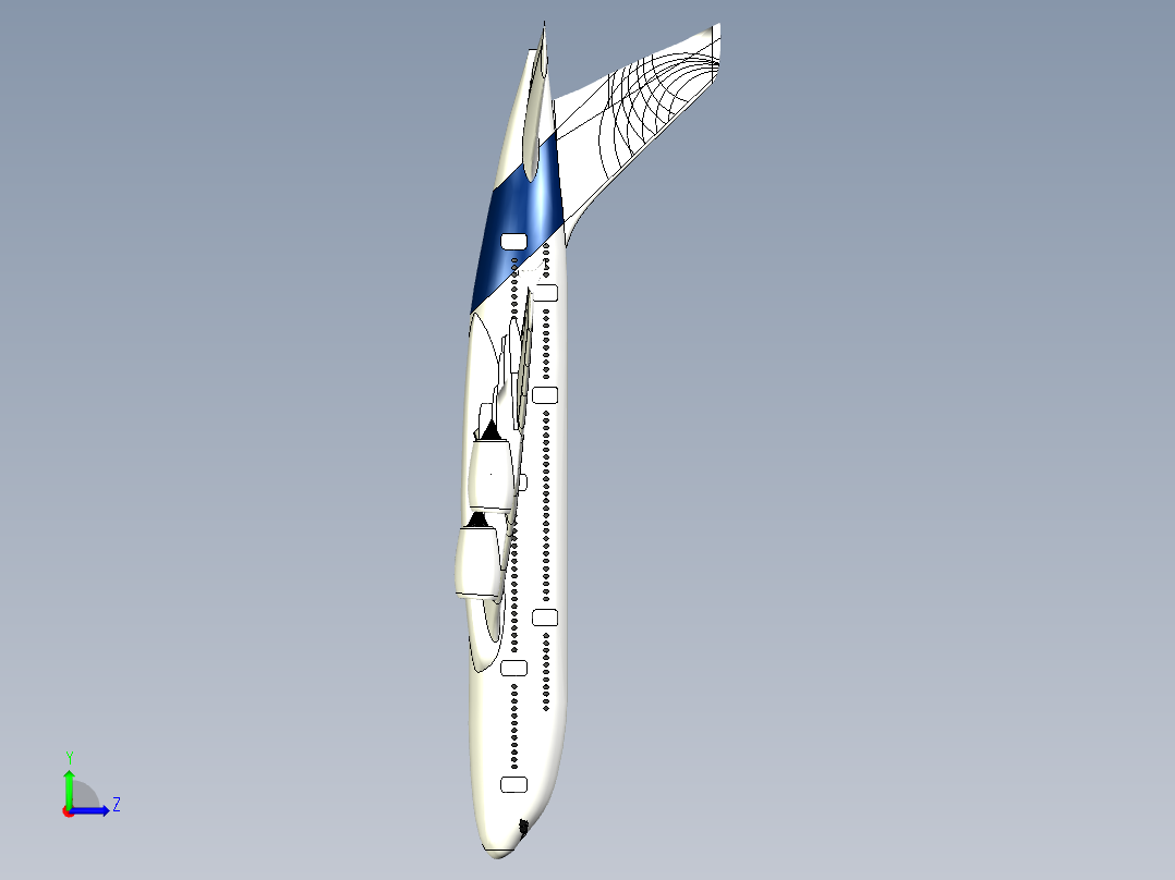 A2004162-空客A380左视图