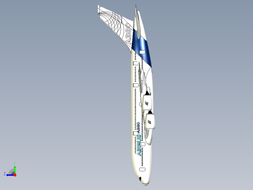 A2004162-空客A380右视缩略图