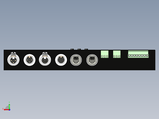 雷特LT-932 DMX解码器后视缩略图