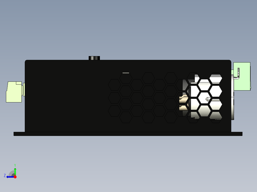 雷特LT-932 DMX解码器右视图