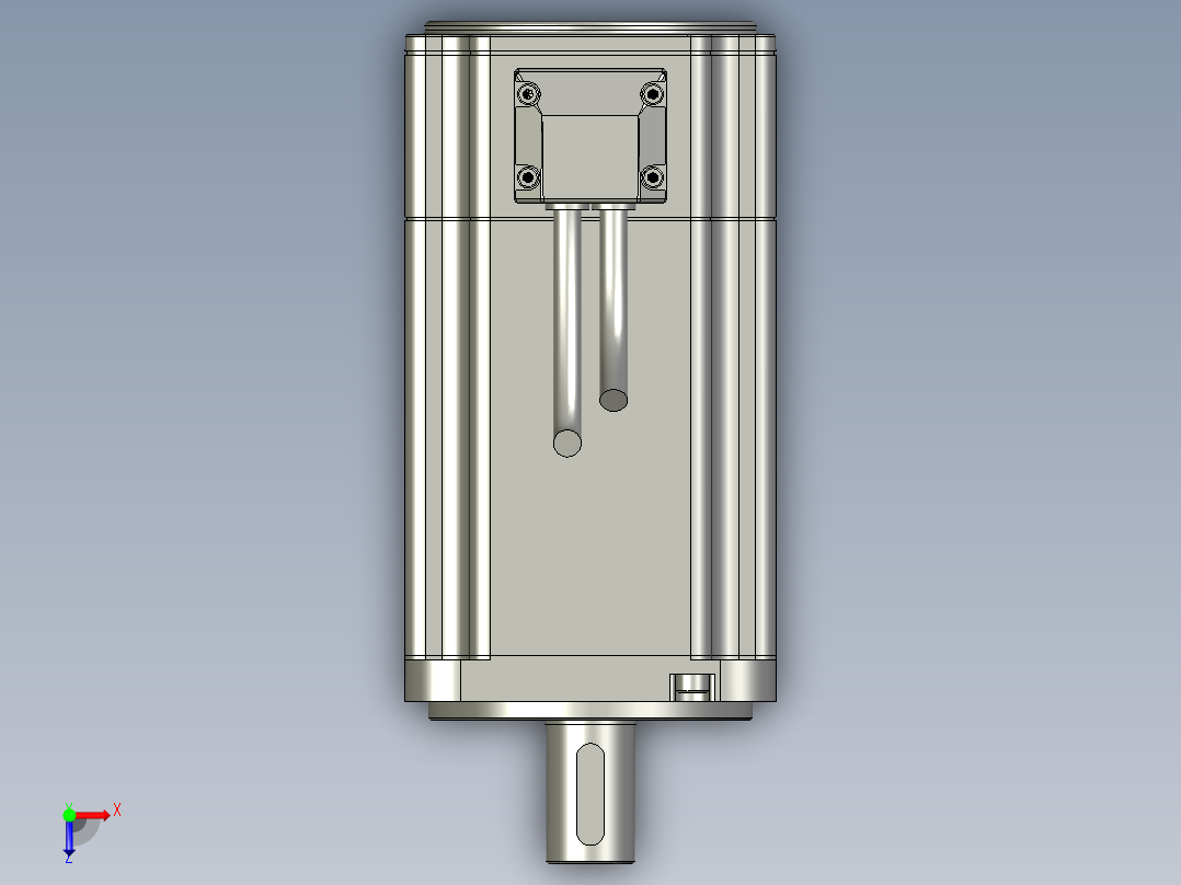 SMH80S-0075-30AAK-3LKH步科伺服电机俯视图