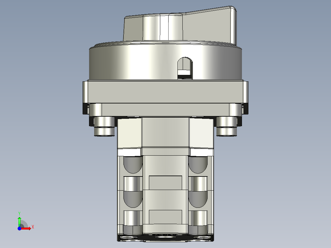 3-250220-NDK2501-010001-ZHB01-3-32主令开关前视图