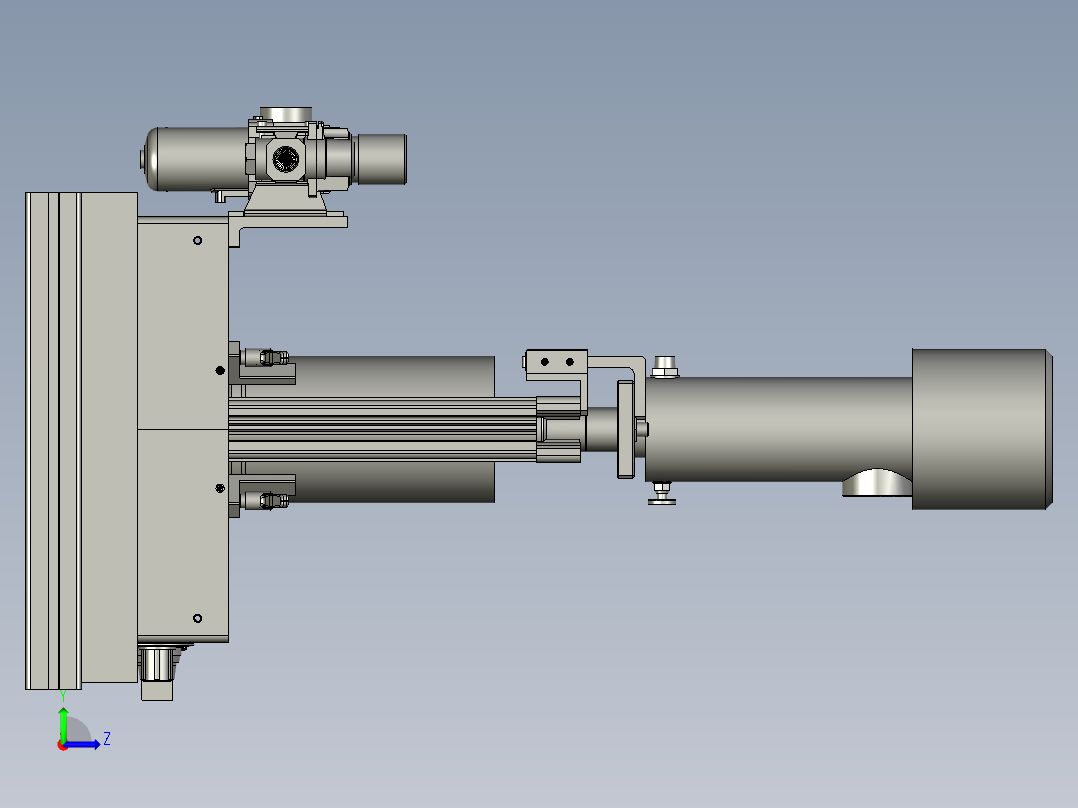 1KG油泵加盒左视图