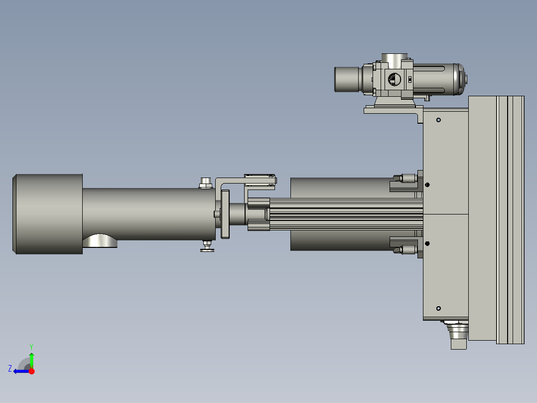 1KG油泵加盒右视图