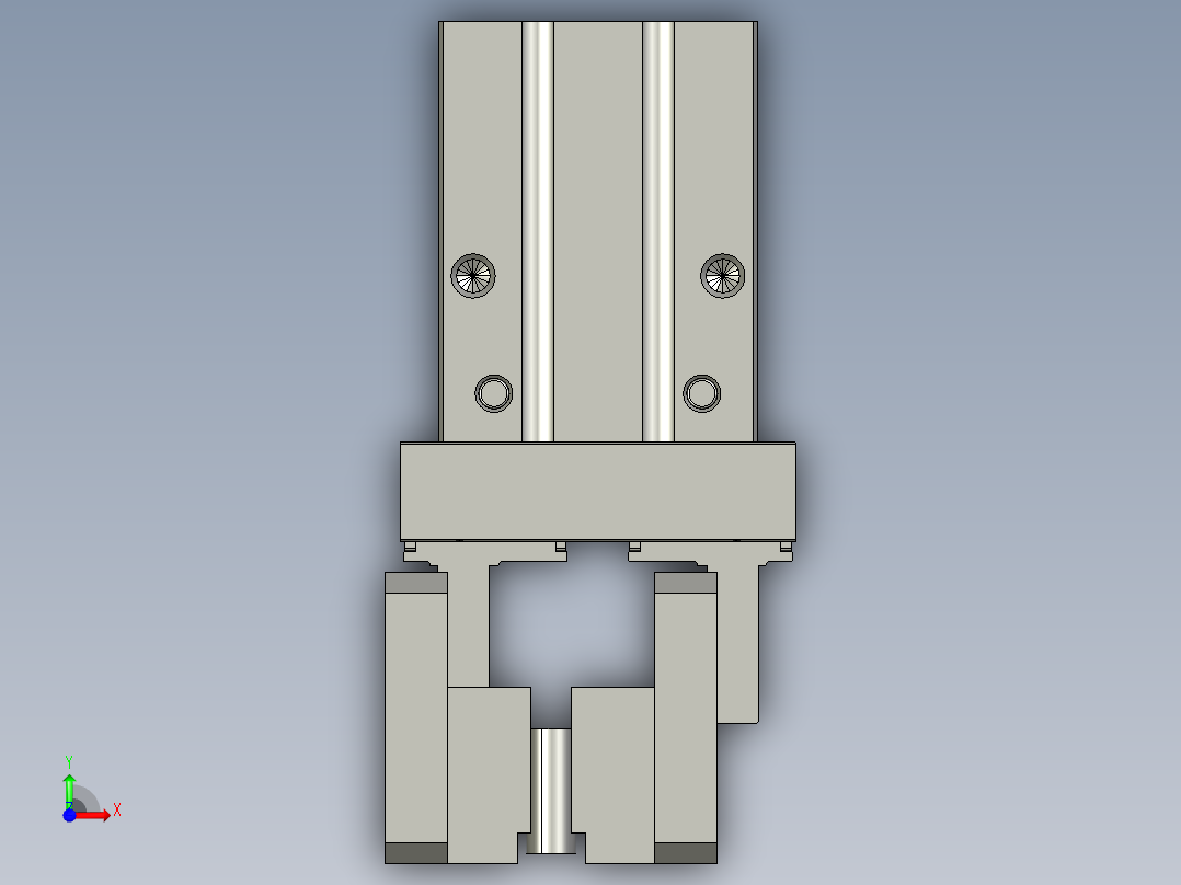 ZK-10-下料夹爪SLDS0SM前视图