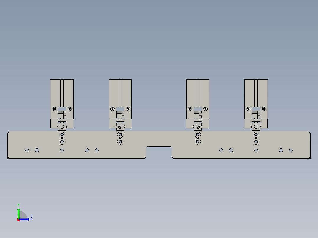 ZK-10-下料夹爪SLDS0SM左视图