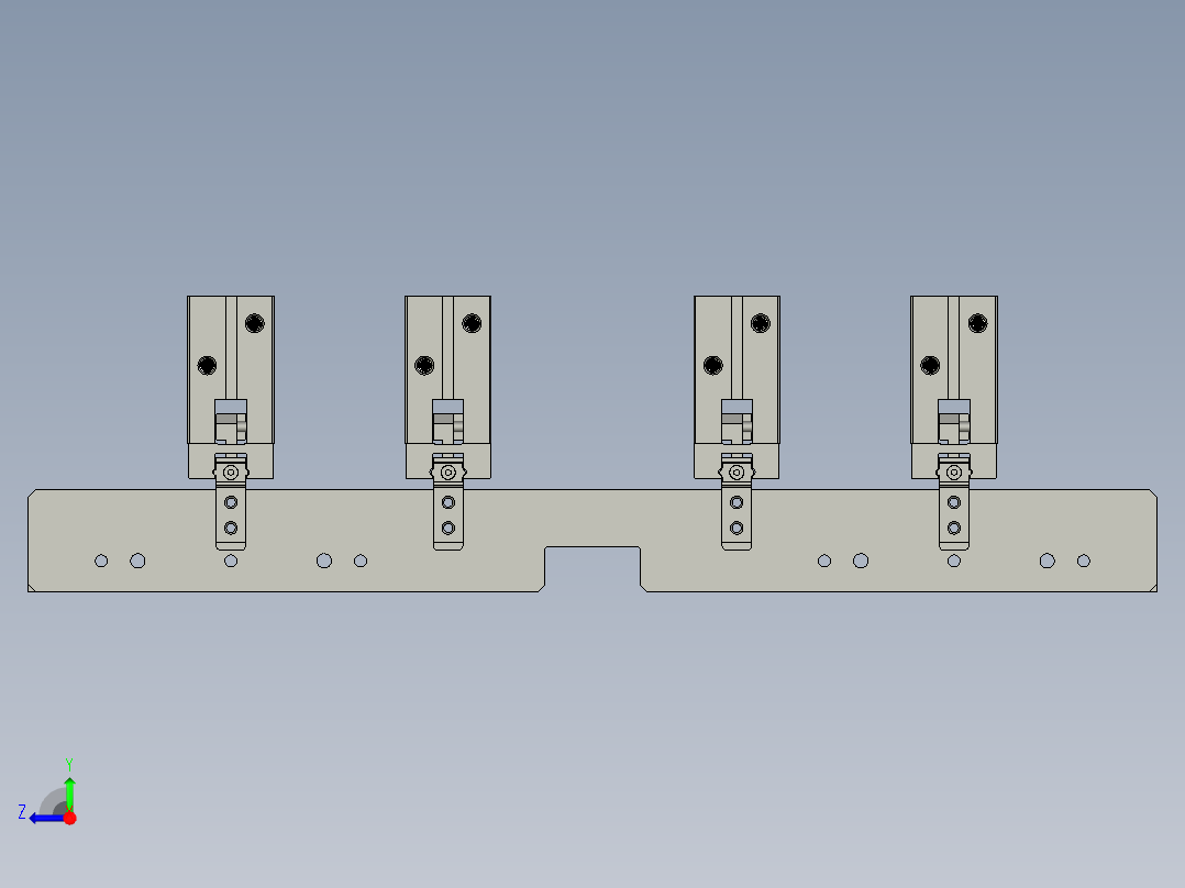 ZK-10-下料夹爪SLDS0SM右视图