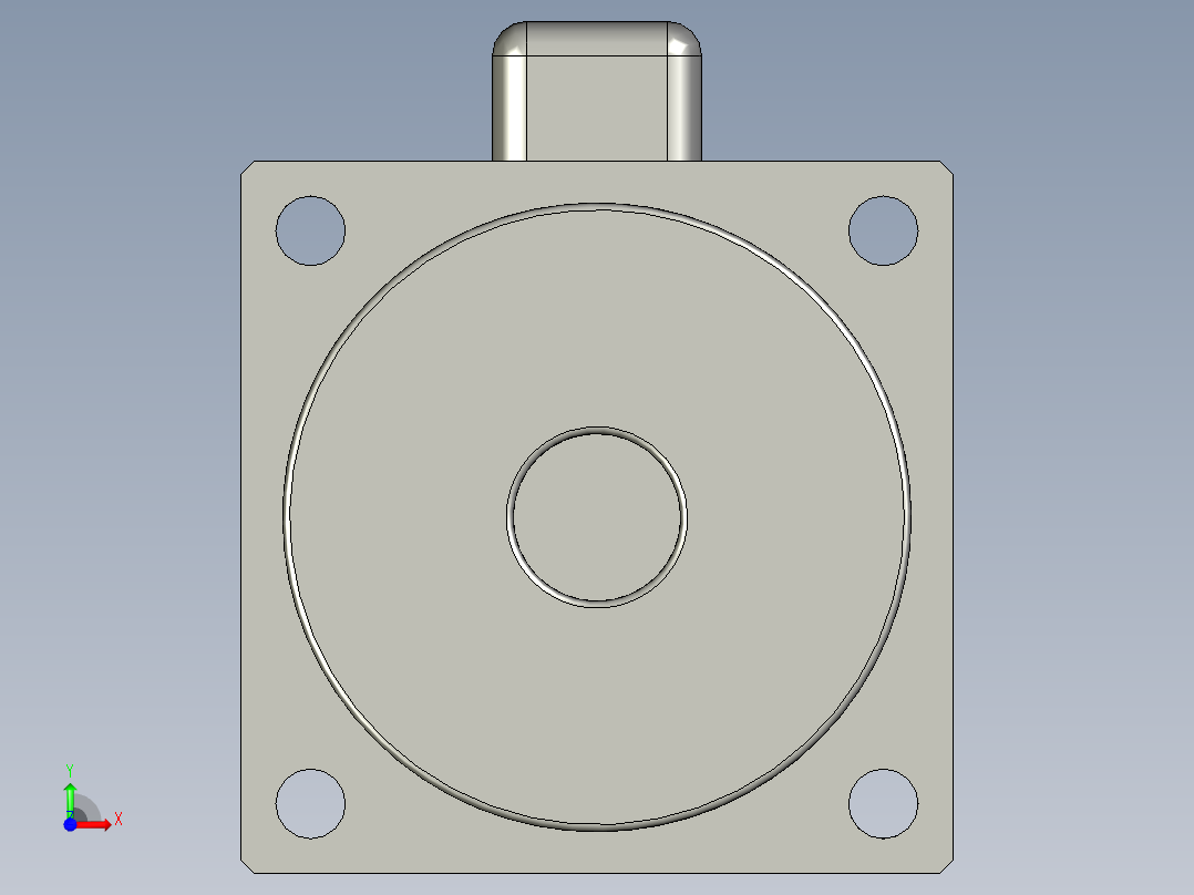 Panasonic1000W伺服電機前视图