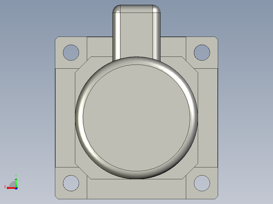 Panasonic1000W伺服電機后视图