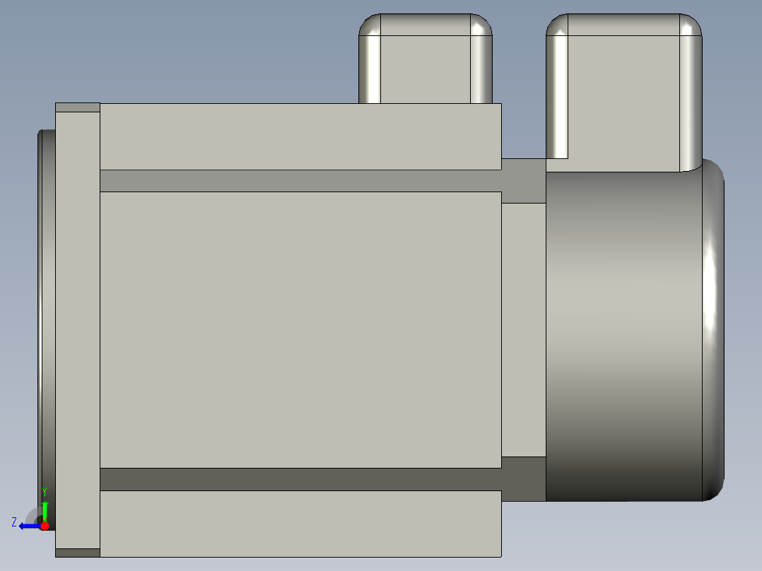 Panasonic1000W伺服電機右视图
