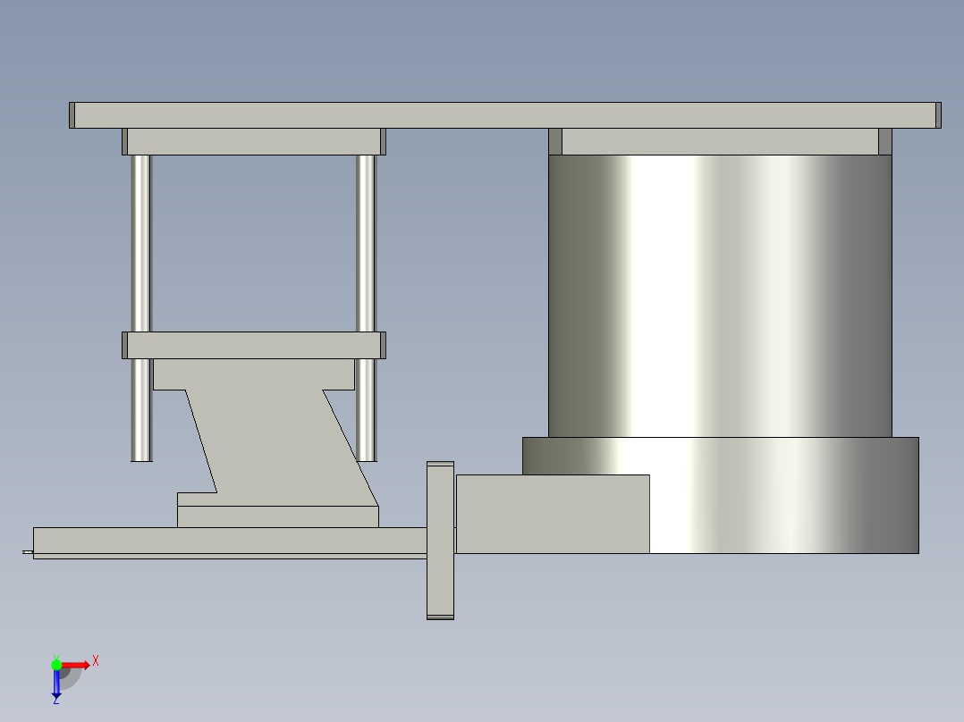 E-碳刷振动盘俯视图