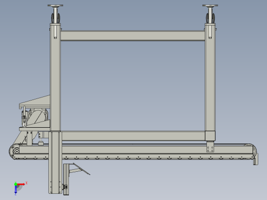 聚氨酯同步带生产设备俯视缩略图