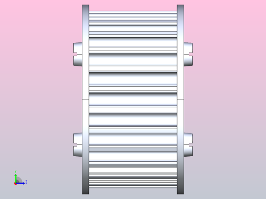 正时皮带轮_26齿_ 5米齿距左视缩略图