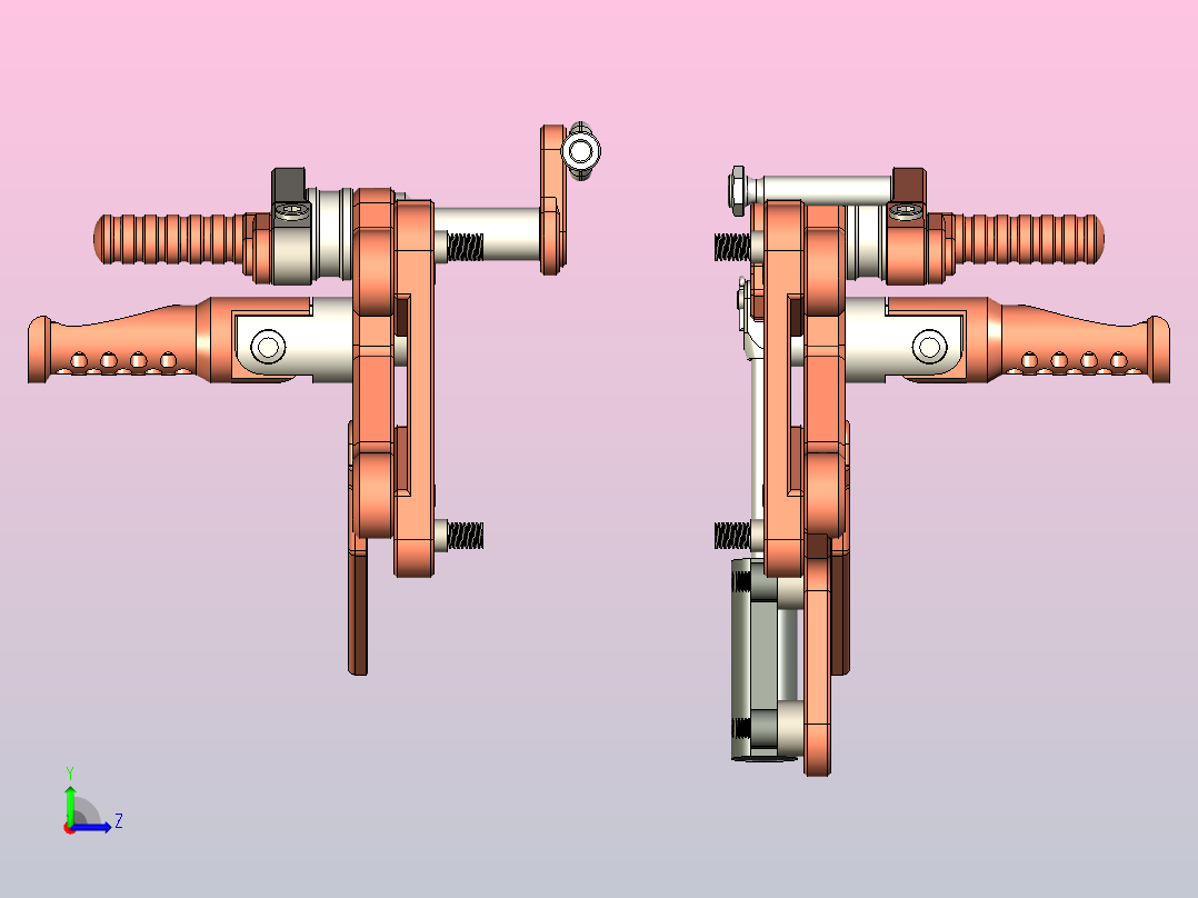 脚步本田CBR 250 RR原型左视图