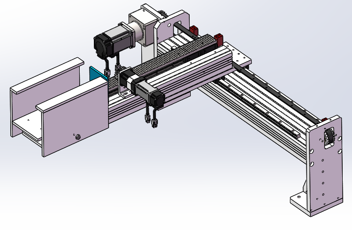 骨类夹持机械手三维SW+二维CAD