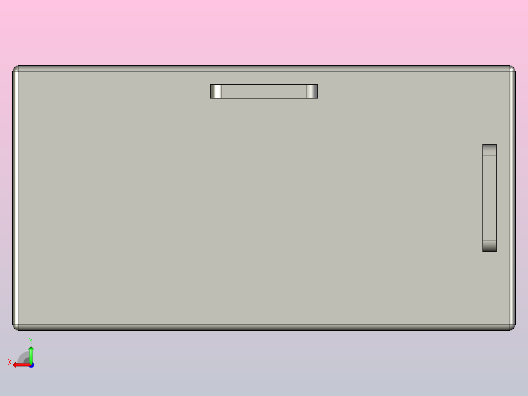 开和关开关后视图