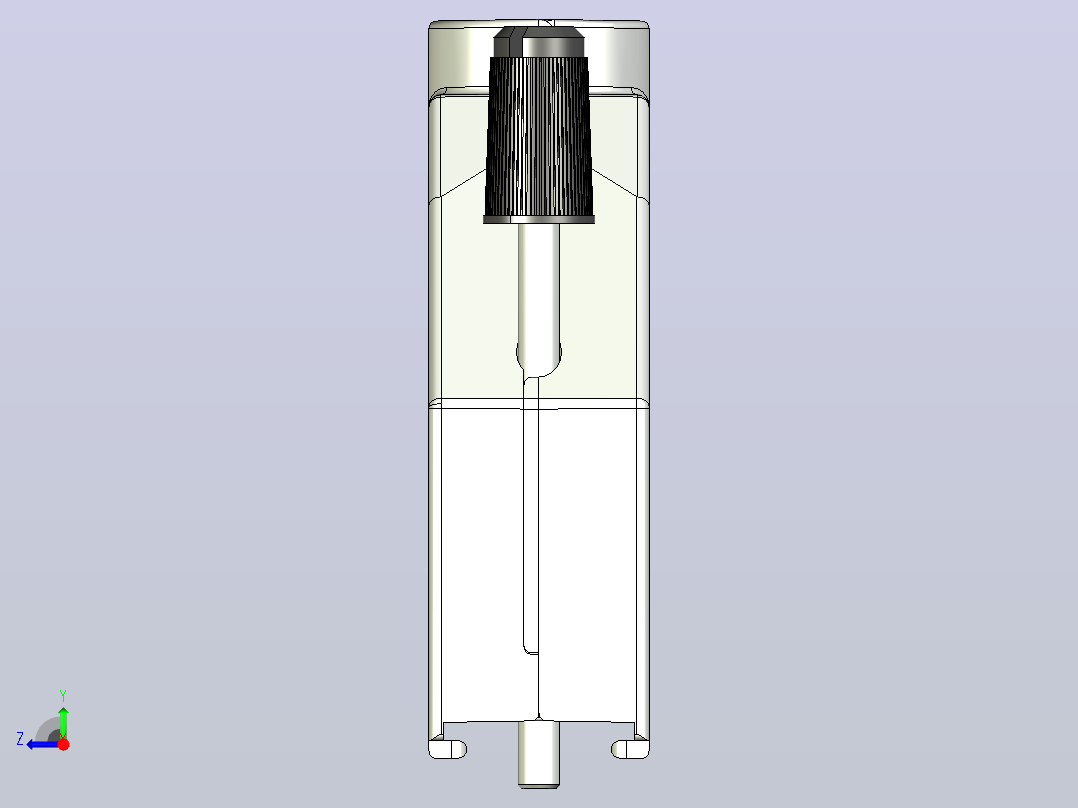 安费诺FCI - 8655MH D-SUB后壳右视图