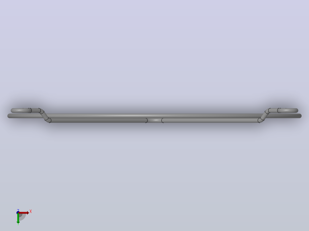 User Library-PROTEGE DOIGT LZ30 E=105 MM-1_护网俯视图