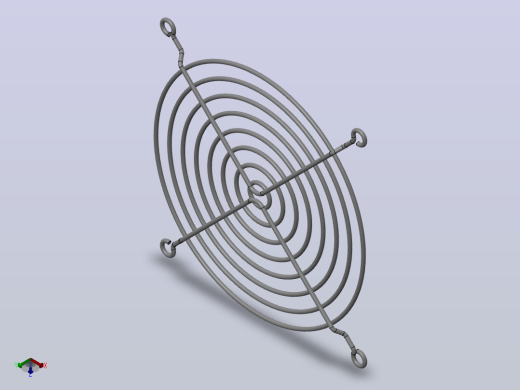 User Library-PROTEGE DOIGT LZ30 E=105 MM-1_护网正等轴测缩略图
