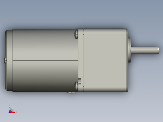 阻尼电机2rk6gn-c-2gn3k-200k_asm_asm前视缩略图