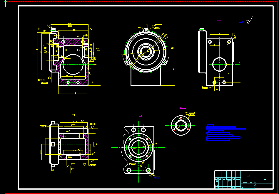 机械毕业设计-0064-工艺夹具-减速器箱体零件工艺及加工Φ120外圆的夹具设计