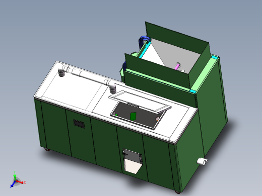 厨余垃圾生化处理有机肥设备 sw2013