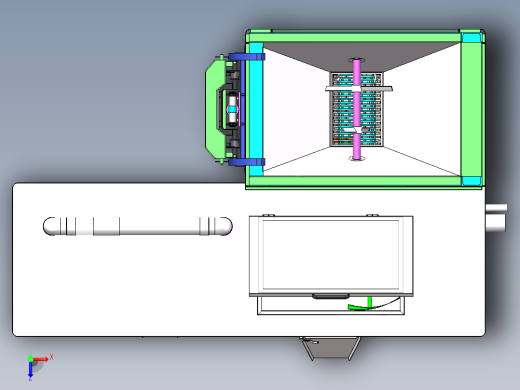 厨余垃圾生化处理有机肥设备 sw2013俯视缩略图