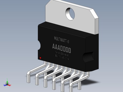 multiwatt-ST 封装-MULTIWATT-11
