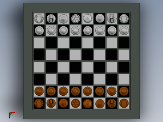 国际象棋和国际象棋俯视缩略图