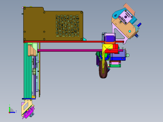 碳纤维PrusaMK3S专业3D打印机左视缩略图