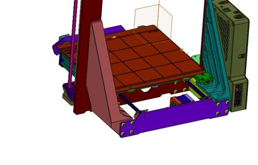 碳纤维PrusaMK3S专业3D打印机缩略图